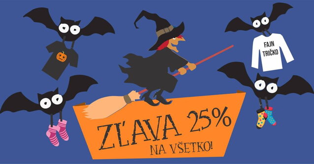 Zĺava halloween