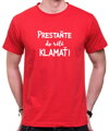 Tričko - Prestaňte do riti klamať!